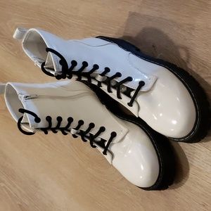 NWOT Madden Girl Combat Boots Size 10